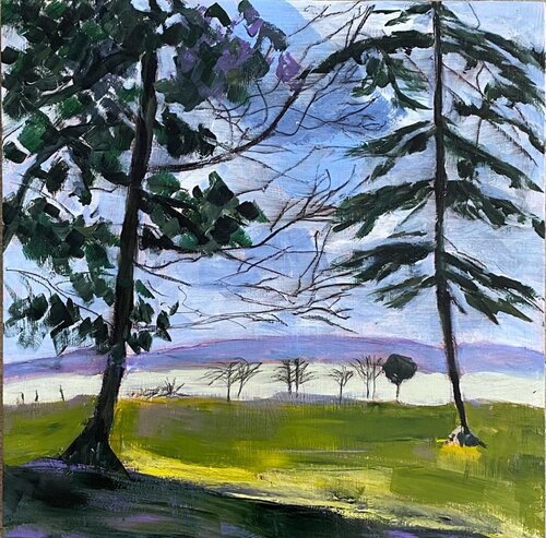 Spring Day by Nikki Wheeler, Painting for Sale on Select