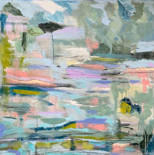 Forgotten Landscape by Nikki Wheeler, Painting for Sale on Select