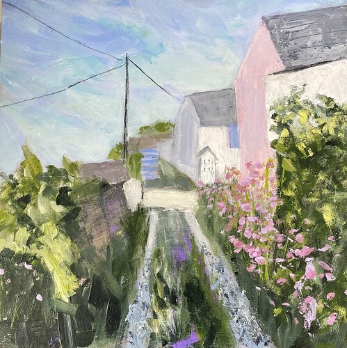 Seaside Lane by Nikki Wheeler, Painting for Sale on Select
