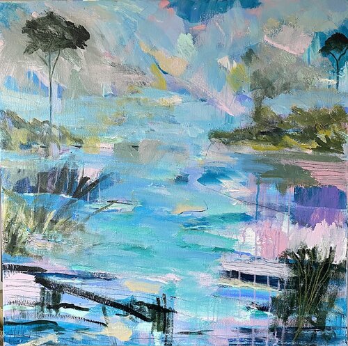 Memory Flow by Nikki Wheeler, Painting for Sale on Select