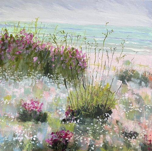 Wildflower Tide by Nikki Wheeler, Painting for Sale on Select