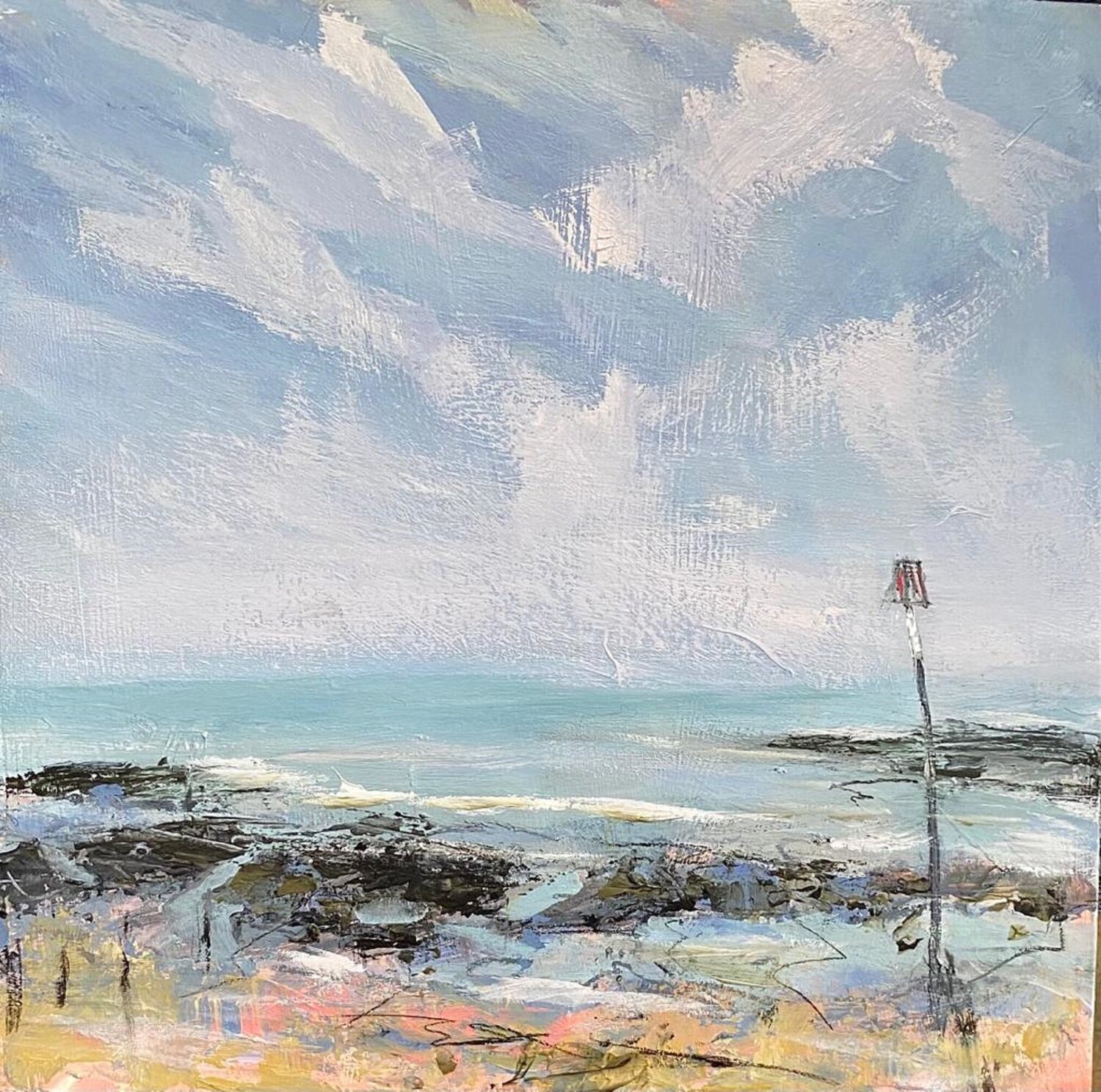 Soft Day Nikki Wheeler Original painting for sale