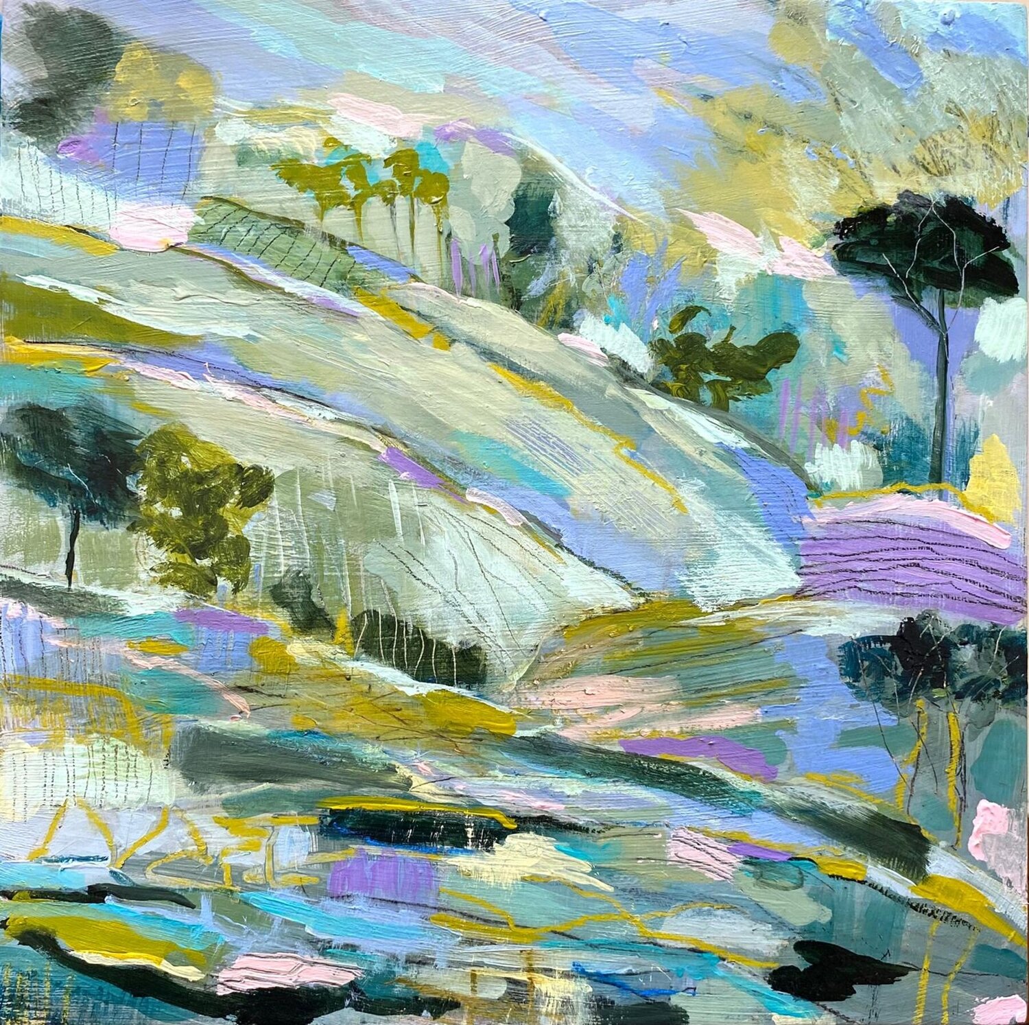Somewhere Beyond Nikki Wheeler Original painting for sale