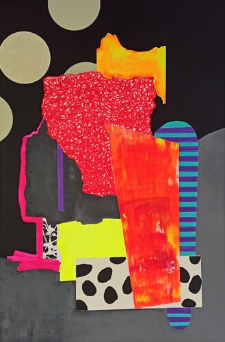 Dynamic Delight by Karol Vallée, Painting for Sale on Select