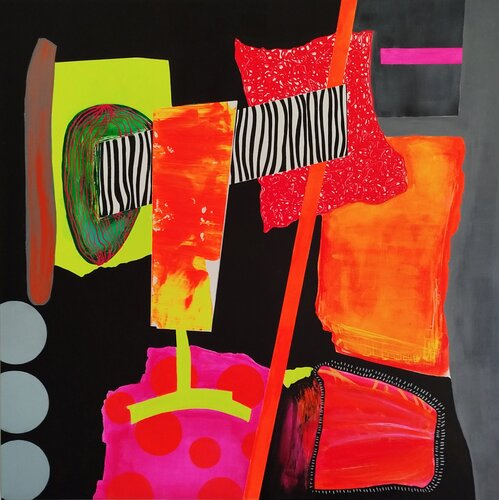 Punchy Mood by Karol Vallée, Painting for Sale on Select