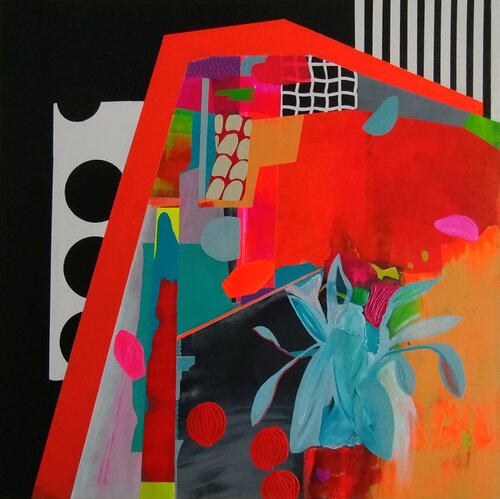Tropical Symphony by Karol Vallée, Painting for Sale on Select