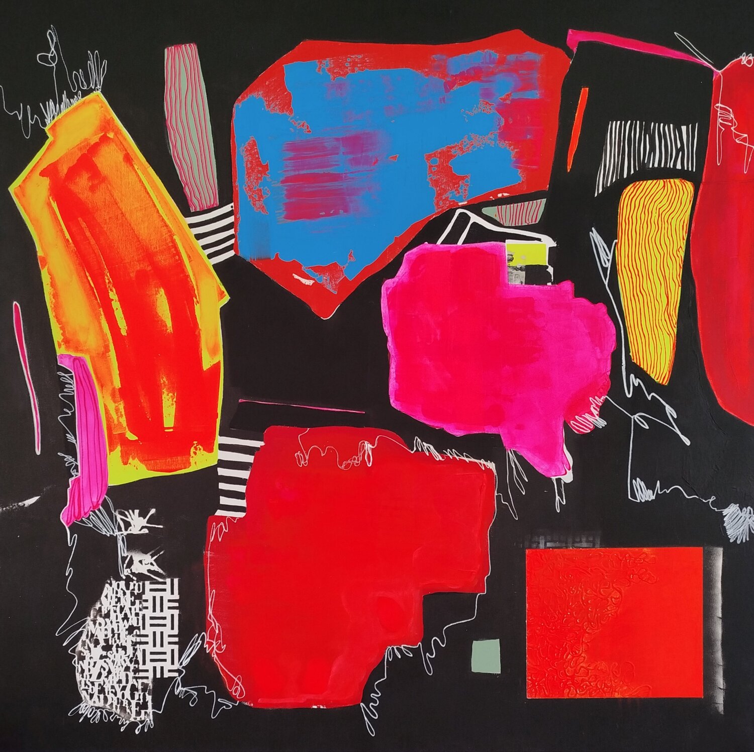 Electric Dream Karol Vallée Original painting for sale