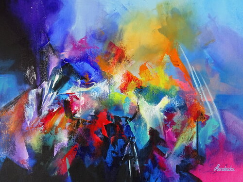 Prometheus by Jessica Hendrickx, Painting for Sale on Select