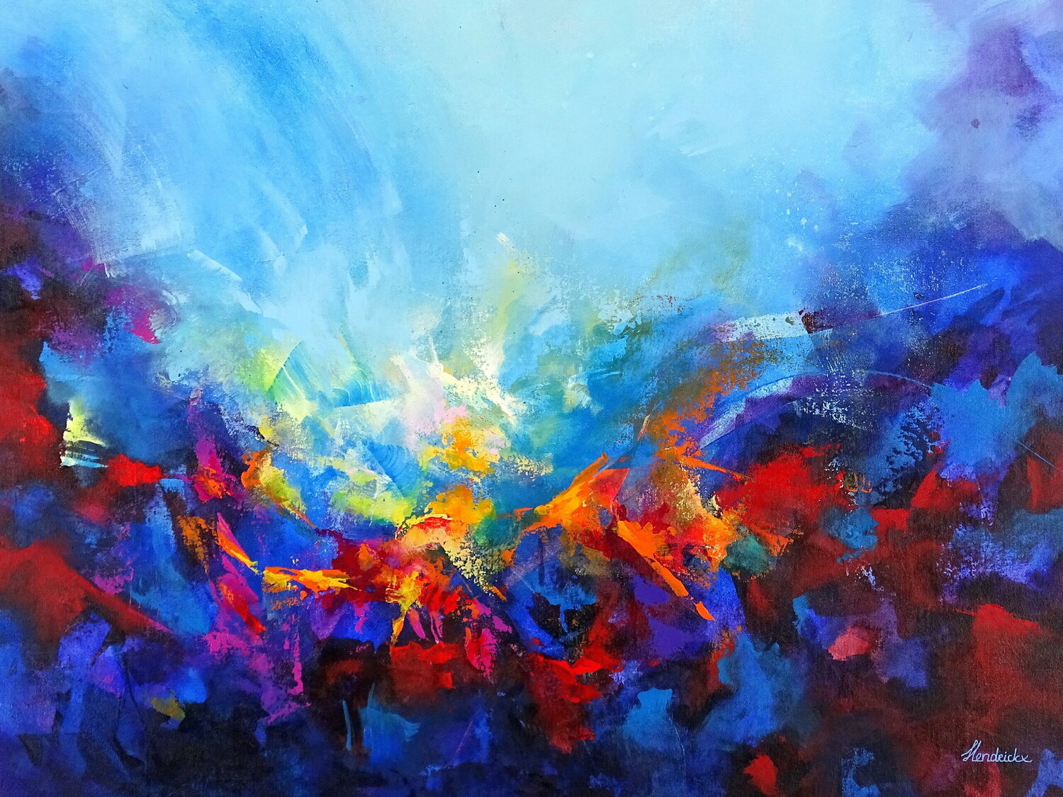 Reverie Jessica Hendrickx Original painting for sale