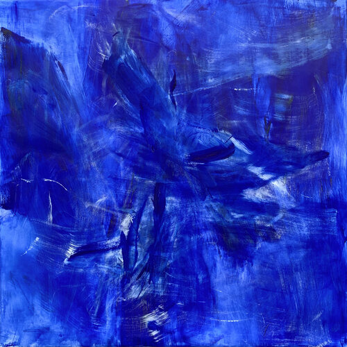 Into Blue by Trixie Pitts, Painting for Sale on Select
