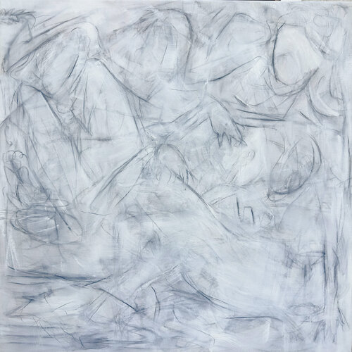 Lovebirds by Trixie Pitts, Painting for Sale on Select