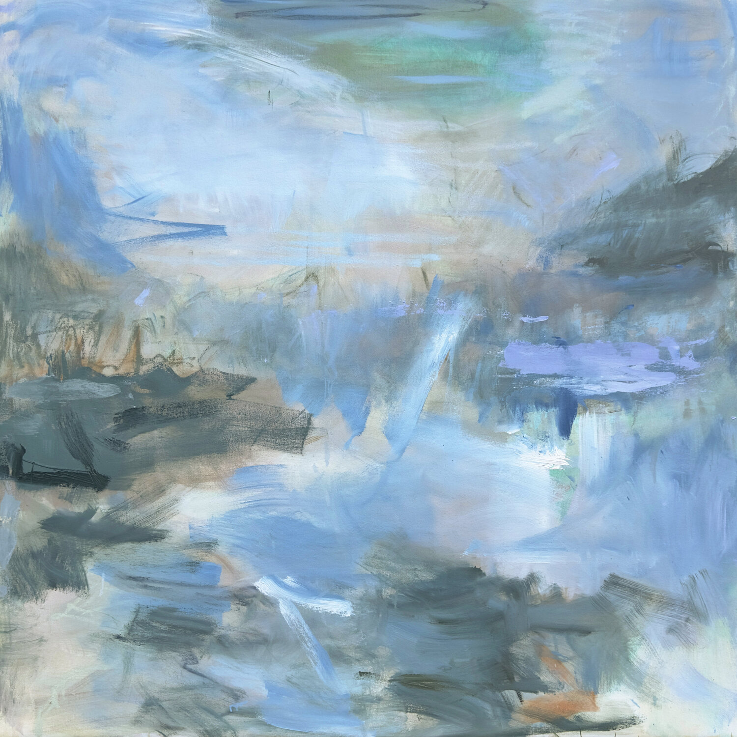 Fjord Trixie Pitts Original painting for sale