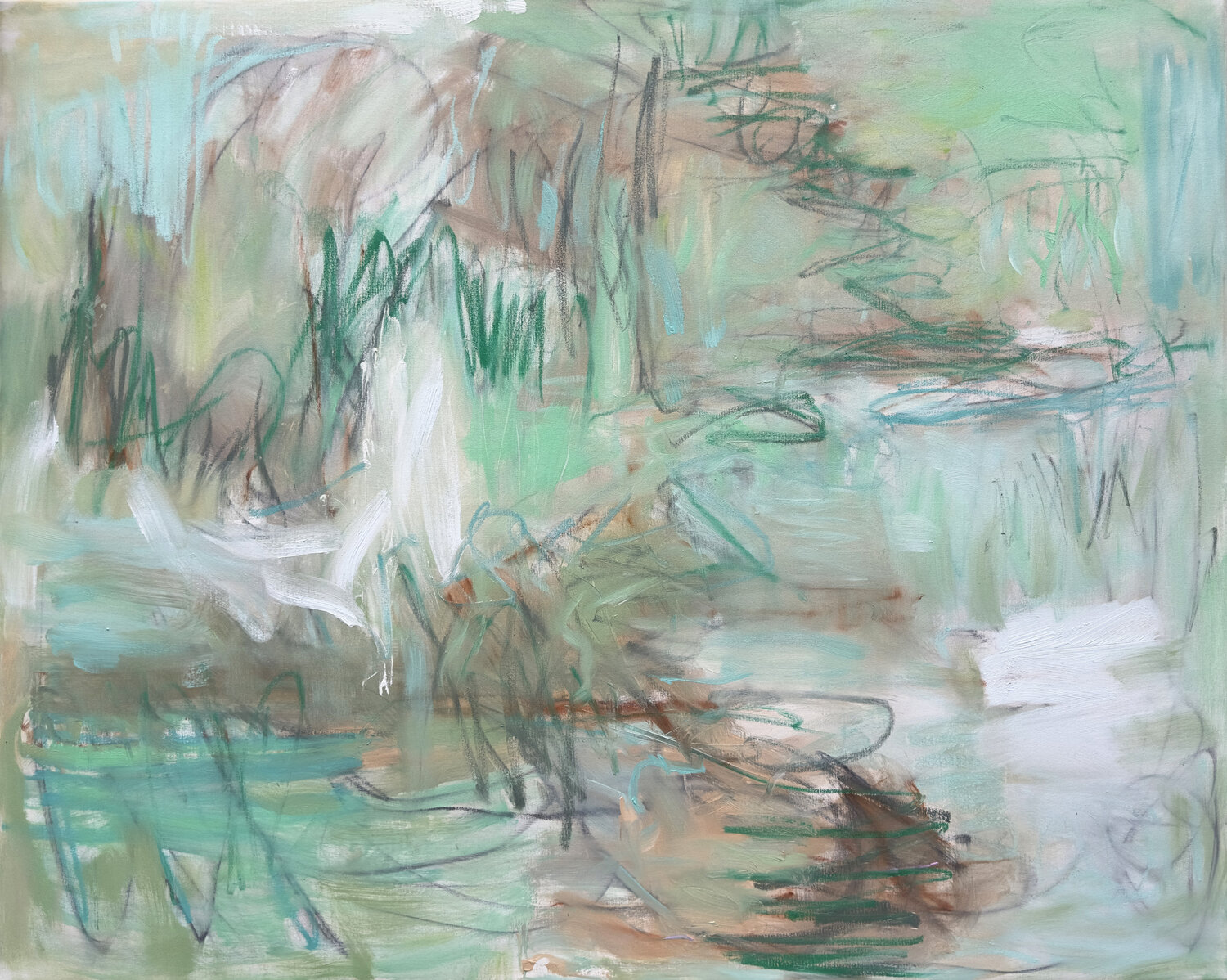Peak Falls Trixie Pitts Original painting for sale