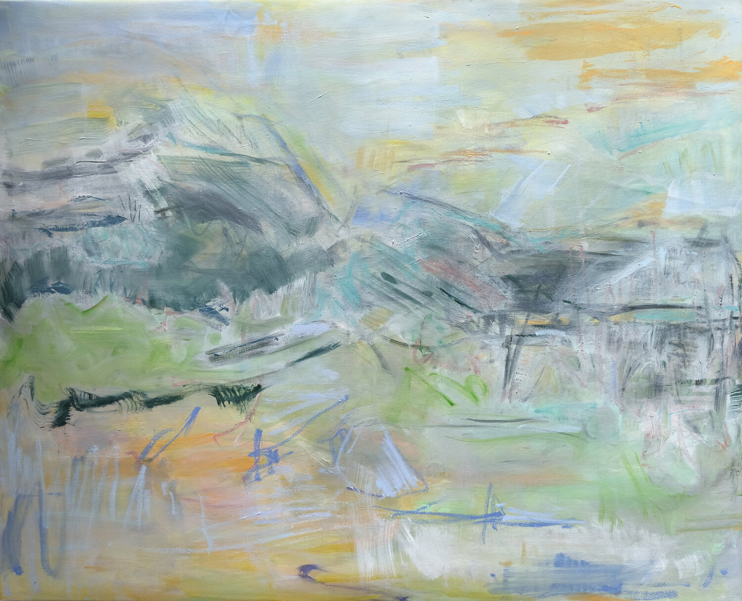 Mt. Yotei Trixie Pitts Original painting for sale