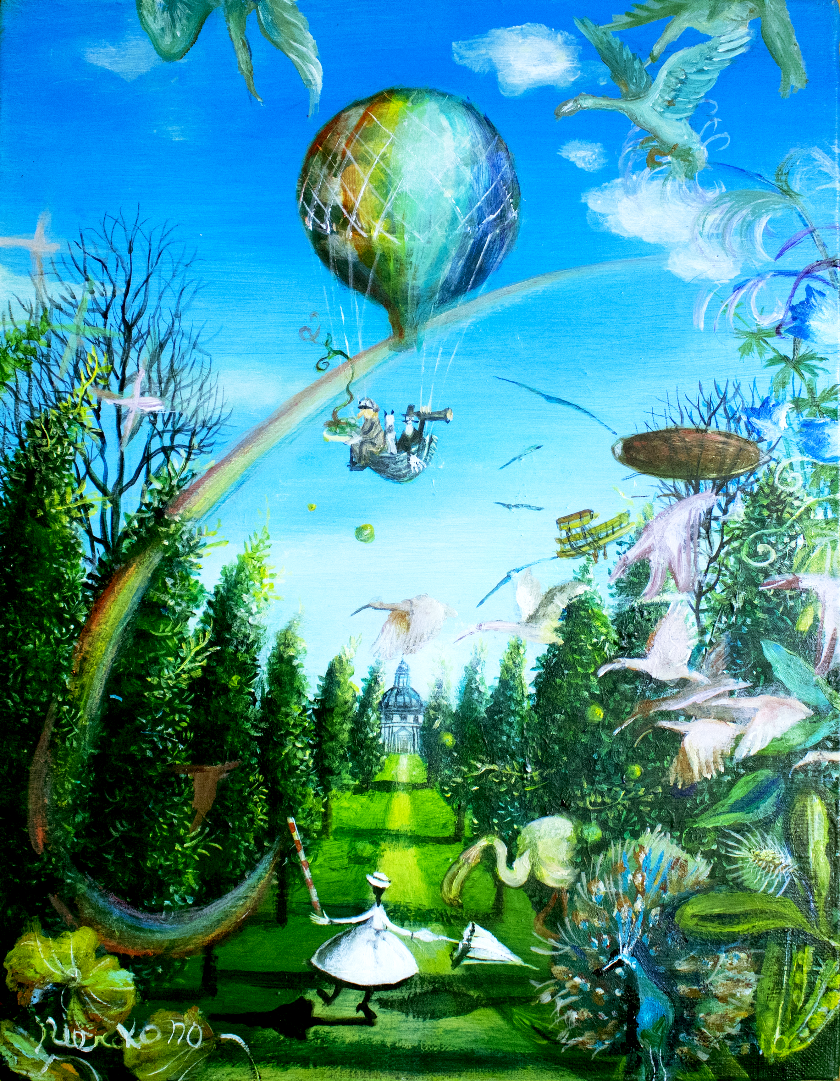 Topic Rainbow Colored paintings