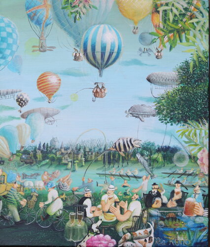 Holiday by Rie Kono, Painting for Sale on Select