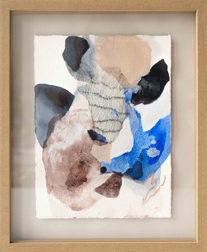 Elans premiers 3 by Julia A. Etedi, Painting for Sale on Select