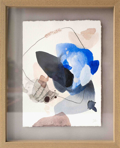 Elans premiers 9 by Julia A. Etedi, Painting for Sale on Select