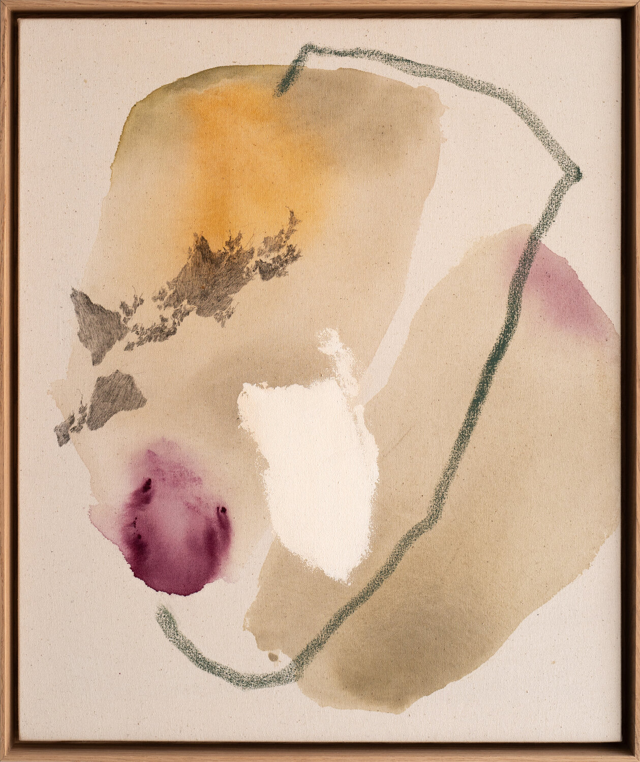 Le bruit du ciel 4 Julia A. Etedi Original painting for sale