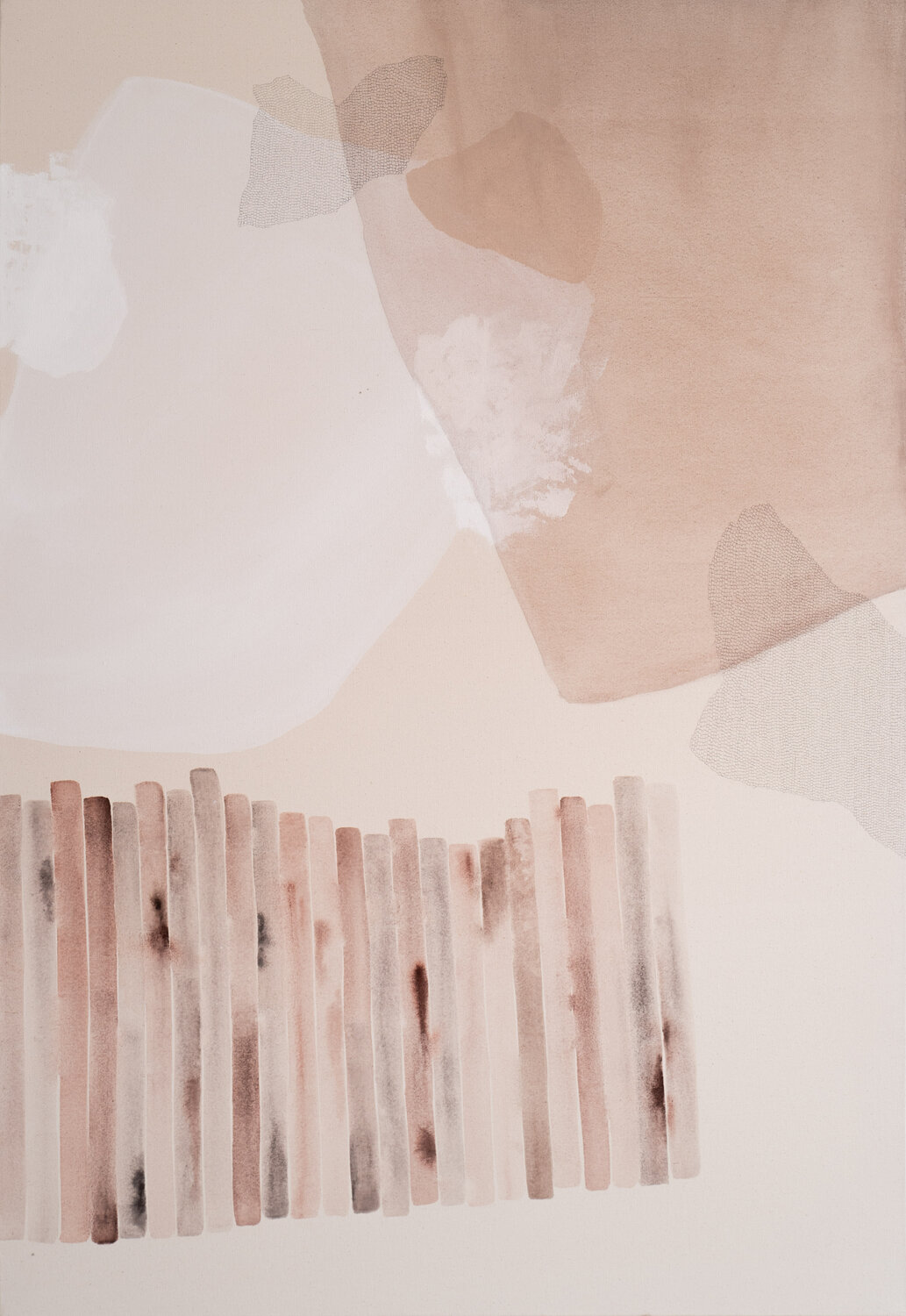Ensemble Julia A. Etedi Original painting for sale