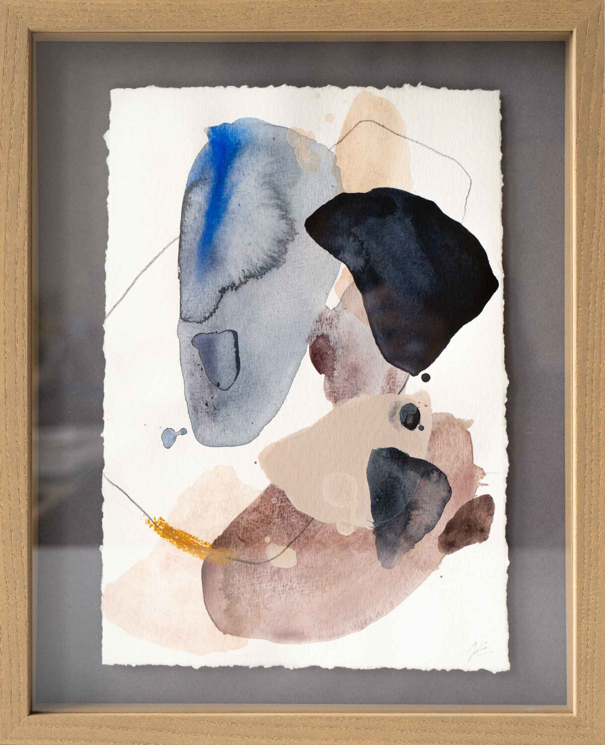 Elans premiers 4 Julia A. Etedi Original painting for sale