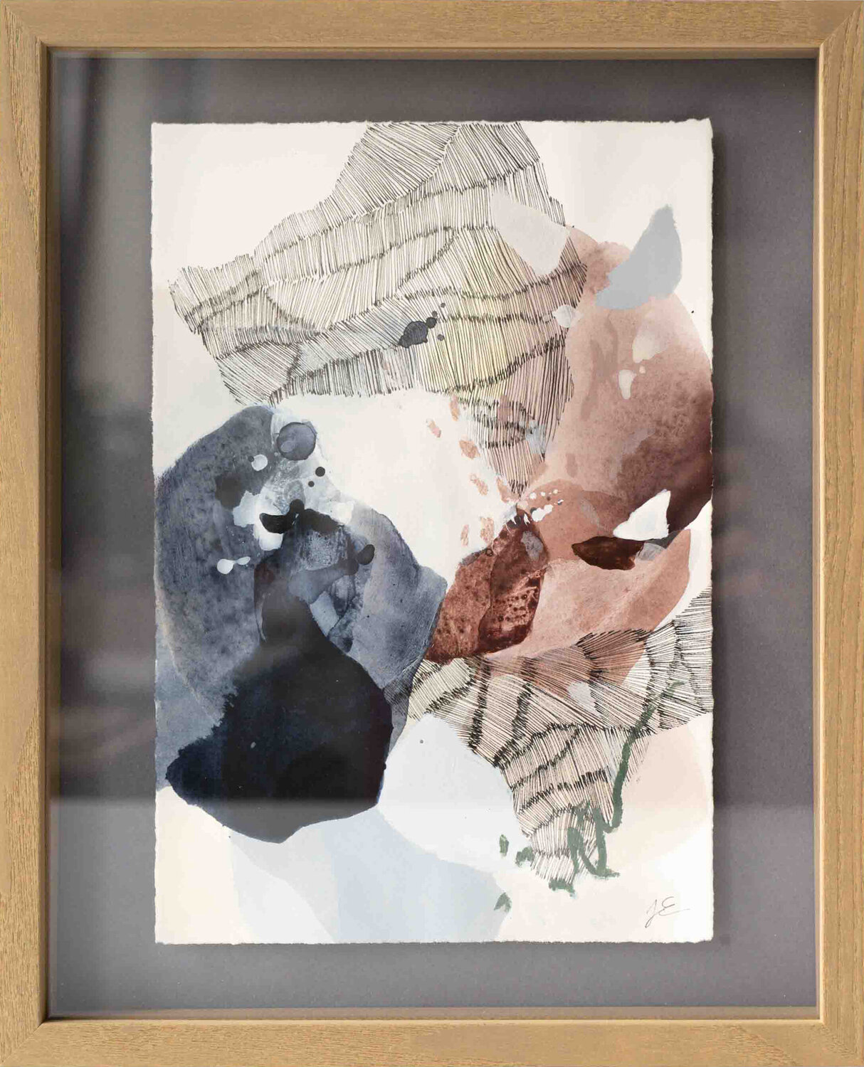 Elans premiers 8 Julia A. Etedi Original painting for sale