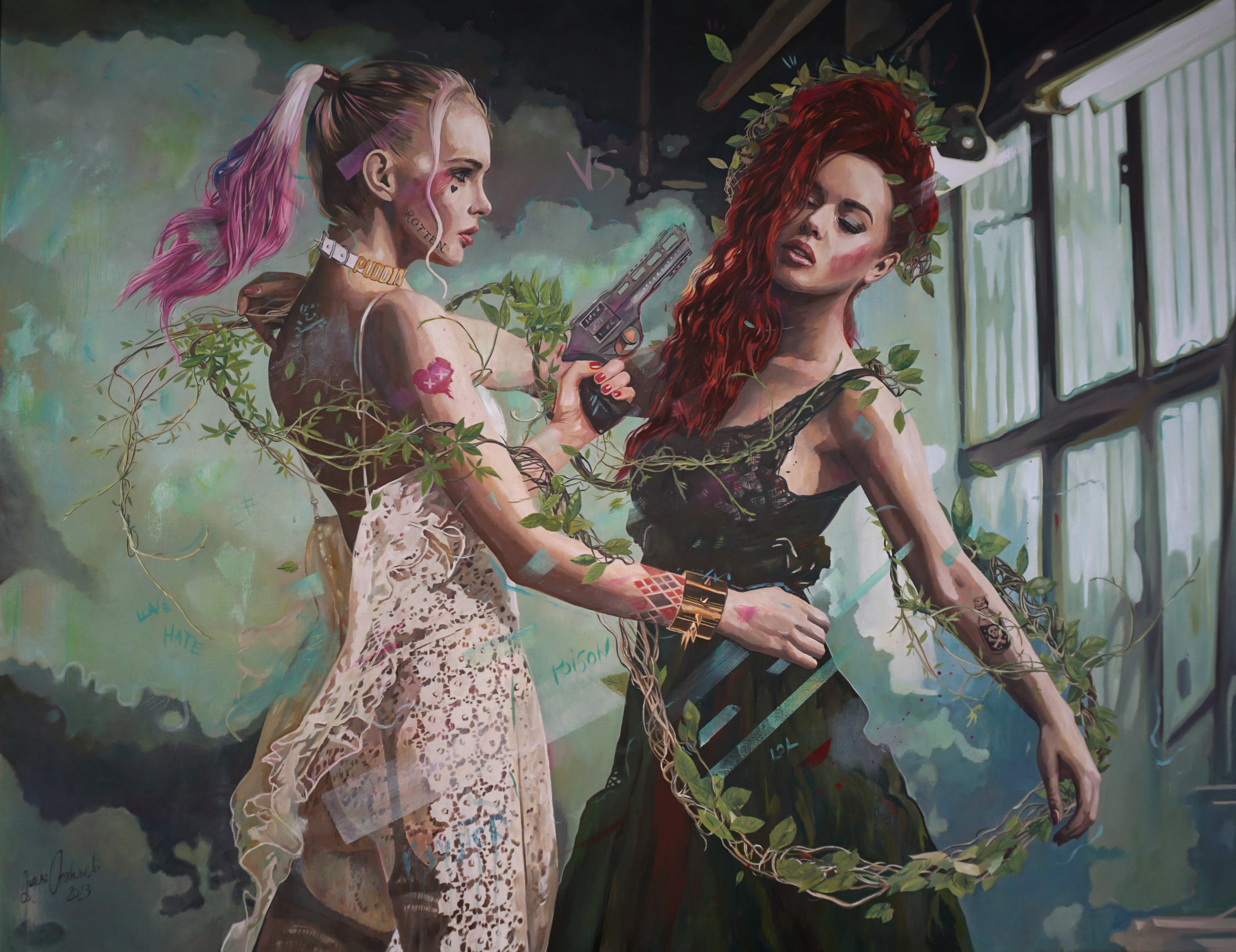 Harley Quinn Vs Poison Ivy