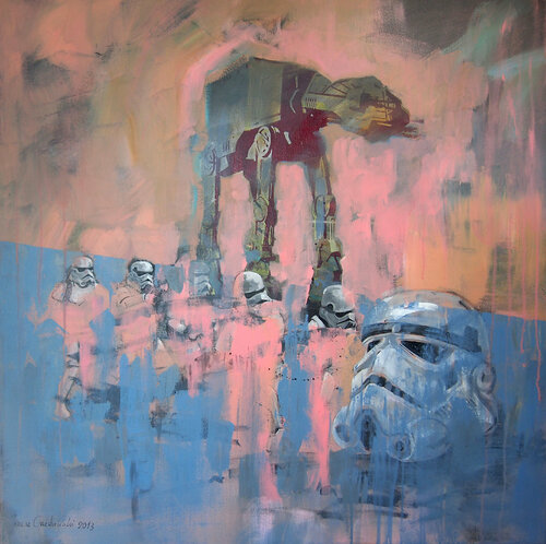 Stormtrooper by Janusz Orzechowski, Painting for Sale on Select