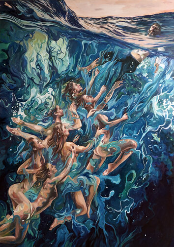 Two hundred and thirty years later by Janusz Orzechowski, Painting for Sale on Select