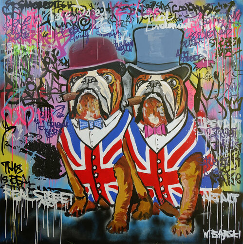 Their Lordships by Wojtek Babski, Painting for Sale on Select