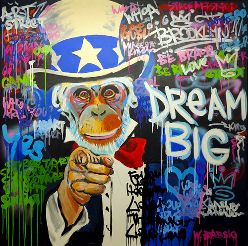 Dream Big by Wojtek Babski, Painting for Sale on Select