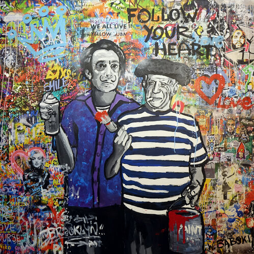 Follow Your Heart by Wojtek Babski, Painting for Sale on Select