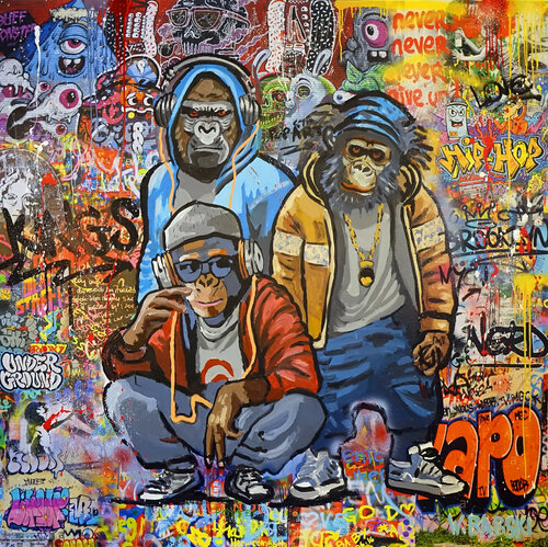 Kings by Wojtek Babski, Painting for Sale on Select