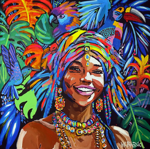 Joy by Wojtek Babski, Painting for Sale on Select