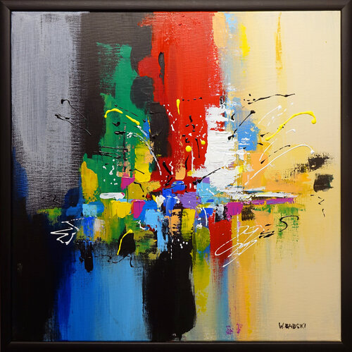 Abstract No Title 1 by Wojtek Babski, Painting for Sale on Select