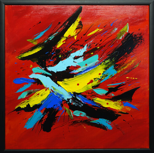 Abstract No Title 3 by Wojtek Babski, Painting for Sale on Select