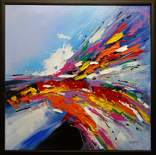Abstract No Title 4 by Wojtek Babski, Painting for Sale on Select