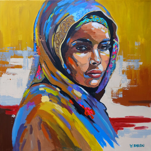 Desert Rose by Wojtek Babski, Painting for Sale on Select