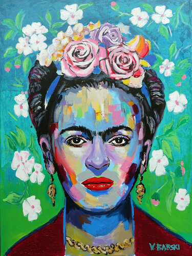 Frida 2 by Wojtek Babski, Painting for Sale on Select