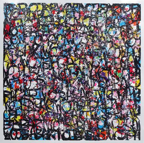 Abstract Graffiti 3 by Wojtek Babski, Painting for Sale on Select