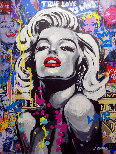 Marilyn by Wojtek Babski, Painting for Sale on Select