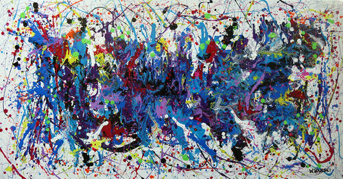 Coral Reef by Wojtek Babski, Painting for Sale on Select