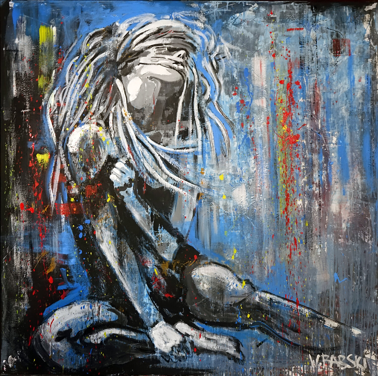 She Wojtek Babski Original painting for sale