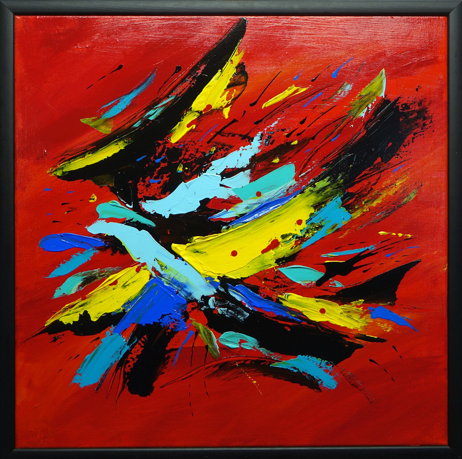Abstract No Title 3 Wojtek Babski Original painting for sale