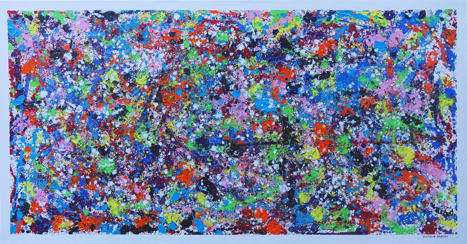 Chaos 2 Wojtek Babski Original painting for sale