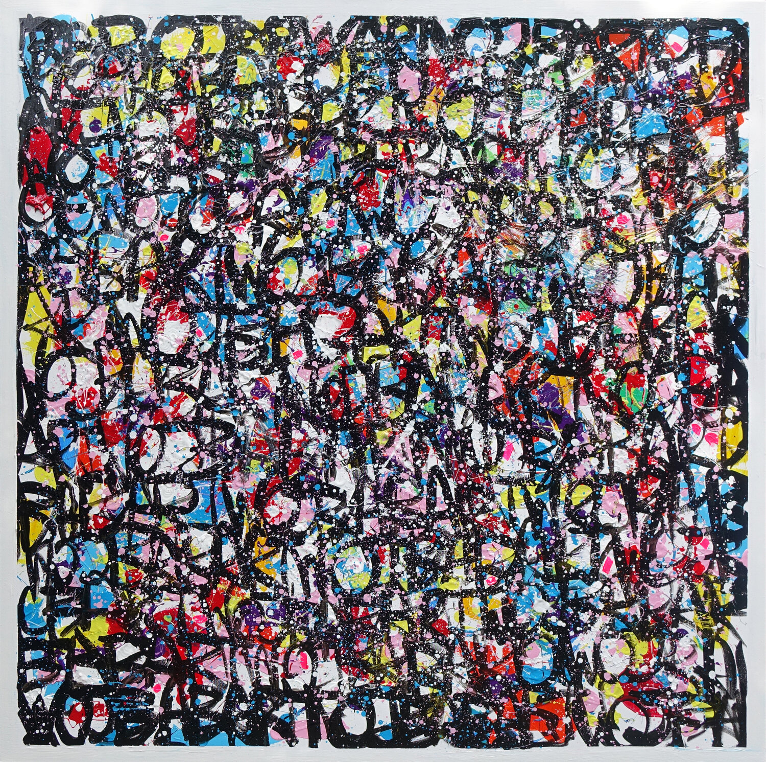 Abstract Graffiti 3 Wojtek Babski Original painting for sale