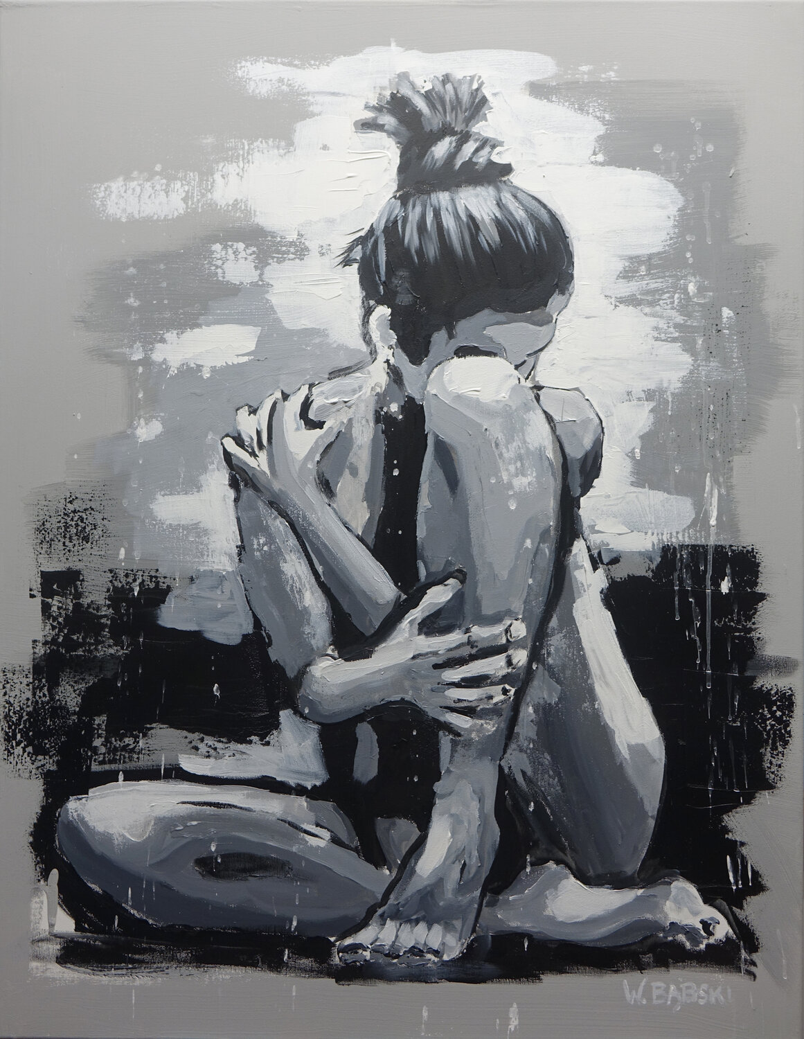 Reverie Wojtek Babski Original painting for sale