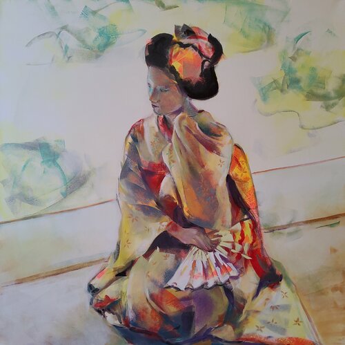 It's a beautiful day by Marina Del Pozo, Painting for Sale on Select