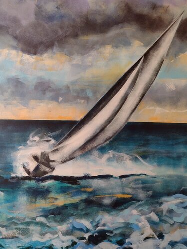 Light by Marina Del Pozo, Painting for Sale on Select