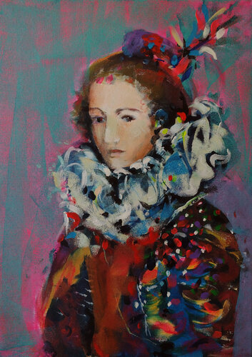 True colors by Marina Del Pozo, Painting for Sale on Select